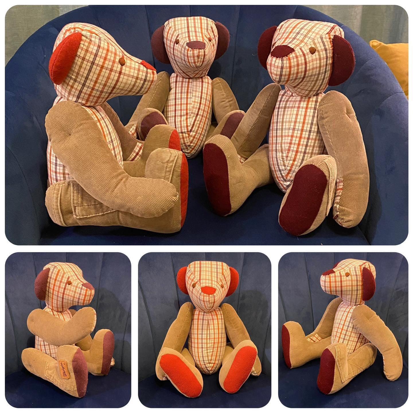 Vintage Jointed Memory Bear